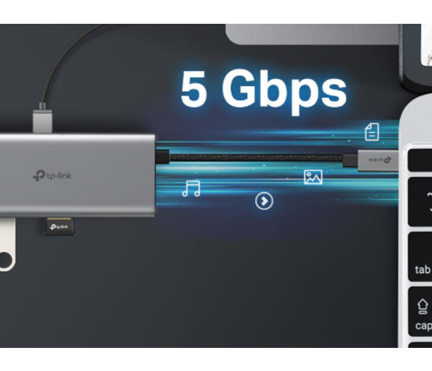 TP-Link UH7021C HDMI, 3xUSB, SD, microSD, PD 100W - 1514604 - zdjęcie 7
